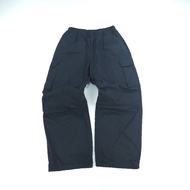 (Waist 28-30) GU Cargo Pants Black (Women) (P0226-48)