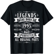 Men's cotton T-shirt Legends Born In 1995 31st Birthday 31 Years Old Bday Men T-Shirt