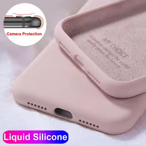 For Oneplus 8 9 5T 6T 7 7T Pro Case Original Liquid Silicone Soft TPU Phone Cover For One plus 5 6 7