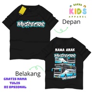 [FREE NAME PRINTING] Distro T-shirts for Boys and Girls, Distro Bus Character Models