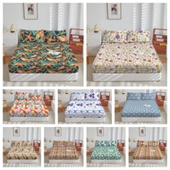 3 in 1 Bedsheet Queen Size Bedsheet Double Size Bedsheet Single bedsheet set