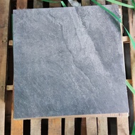 granit 60x60 hitam doff