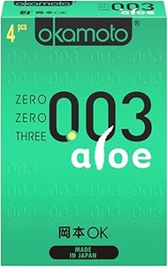 Okamoto 003 Aloe Pack Of 4S, 4 ct