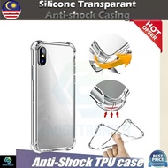 Infinix Note 8 10 10Pro 11 12 30 30Pro Zero X Zero X Neo Smart 6 Clear Transparent Soft TPU Bumper Case