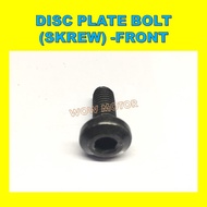 DISC PLATE SKREW Y110SS FRONT DISC PLATE BOLT SKREW PIRING DIC BOLT PIRING DISC DEPAN y110 ss BOSSKU