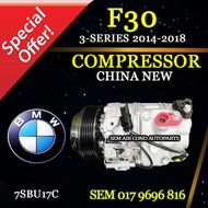 BMW F30 3-SERIES 2014-2018 YEAR 7SBU17C 6PK SD LEG 3 PIN NEW COMPRESSOR/ KOMPRESOR (CAR AIRCOND SYST