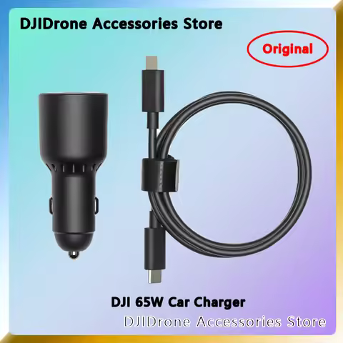 Portable 65W Car Charger Universal port For DJ Lito X1/1/Neo 2/Mini 5 Pro/Mavic 4 Pro/3 Pro/Air 3S/F