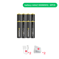 PUANTES 8-สล็อต 1.5V/1.2V Li ion AA/AAA universal charger Match 1.5V Li ion 2A 3A/1.2V NI-MH 2A 3A/3