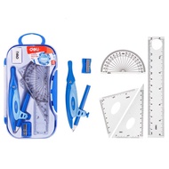 Compa set of 8 Piece Deli 30204 / Deli Wooden lead compass G30204