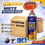 28PCS 1CARTON NIETZ Butane Gas Cartridge 230G