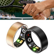 BEAUTYSTARTING R11M Health Smart Ring Health Tracker Sleep Heart Rate Blood Oxygen Monitor IP68 Wate