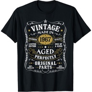 Men's cotton T-shirt 59th Birthday Gift Vintage 1967 Men Funny 59 Years Old 1967 T-Shirt