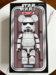 Bearbrick stormtrooper (Chrome Version) 白兵