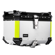 ⓥMotowolf 35L 45L 50L Motorcycle Top Box Helmet Storage Trunk General Aluminum Alloy Motorcyclesl0a