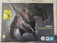 Bandai shm SHMonsterArts Monster Hunter 魔物獵人 Nargacuga 迅龍 可動模型(初回特典)