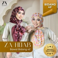 ZOE ARISAH [RAYA 2026] BIDANG 45 TUDUNG PRINTED BAWAL HIJAB COTTON VOILE Bercorak Scarf Shawl Muslim