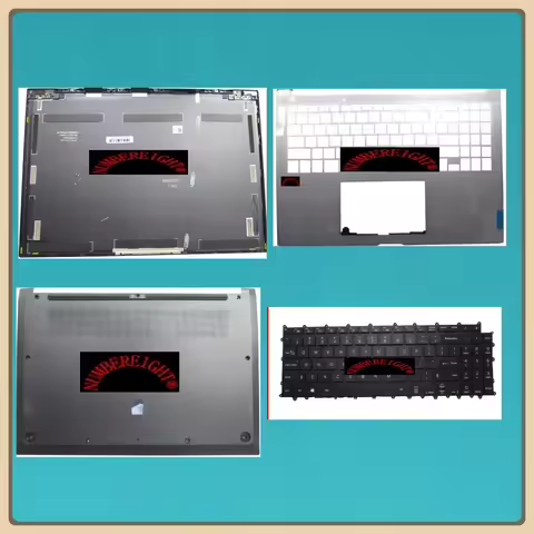 New Top Laptop Screen Back/Bezel/Palmrest Upper/Bottom Case/Keyboard/Cover For LG gram 16U70Q 16U70R