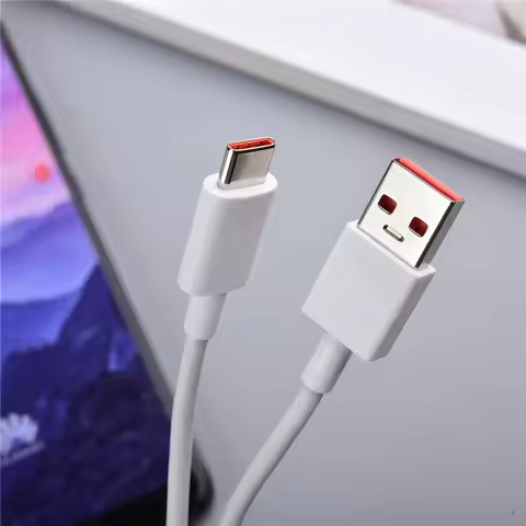 1//2M USB Type C Cable 6A Turbo Fast Charging Cord For Xiaomi Mobile Phone Charger Wire For MI 12 11