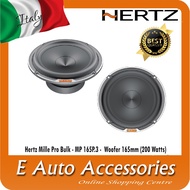 Hertz Mille Pro Bulk - MP 165P.3 - 1 Set ( 2 Pcs Bulk) Woofer 165mm (200 Watts) - Car Speakers
