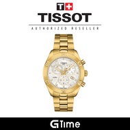 [Official Tissot Warranty] Tissot T101.917.33.116.01 Women's PR 100 Sport Chic Chronograph Quartz Watch T1019173311601