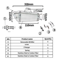 Slip For Voge 500DS 500R LX500DS 2019 2020 Motorcycle Exhaust Pipe Escape Moto System Modify DB Kil