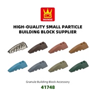 Wange 45Pcs/Lot 41748 2x6 Left Wedge Building Blocks Moc Accessories Compatible with Bricks DIY Chil