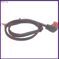Red Elbow Power Cord 8AWG 10AWG Ultra Flexible Silicone Wire Tinned Pure Copper【xinping】
