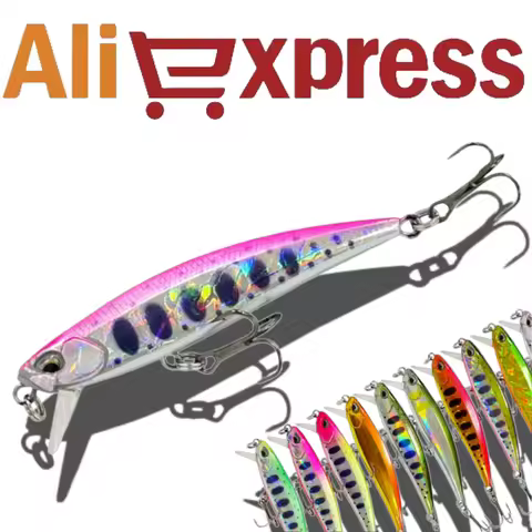 New 71mm 10g Ryuki 71 Sinking Minnow Pesca Bait Duo Artificial Spearhead Ryuki 71s Stream Fishing Lu