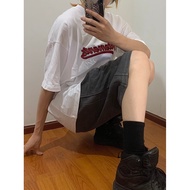 Cole Buxton Vintage Washed Distressed Sports Casual Shorts