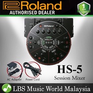 Roland HS-5 Session Mixer 5 Channel Personal Monitor Mixer With Effect & Recording (HS5 HS 5)