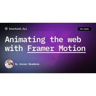 🔥COURSE🔥[Udemy] Animating the web with Framer Motion