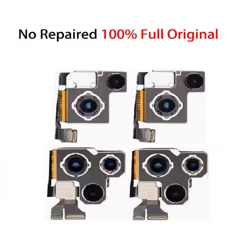 No Repaired Full Original Test Back Rear Main Camera Flash Module Sensor Flex Cable For iPhone 13 Mi