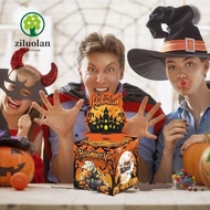 ZILUOLAN Halloween Money Gift Box, DIY Stickers Pull Out Design  Money Box,  Box Halloween Theme Gif