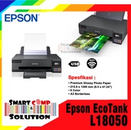 Printer Epson L18050 Wifi Infus Ink Tank A3 Print Photo / Foto 6 Warna