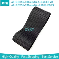 New 55-200 55-300 mm Lens Zoom Ring Rubber Leather For Nikon AF-S DX 55-300mm f/4.5-5.6G ED VR , 55-