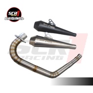 Keeway 152 Caferacer exhaust - Keeway 152 Cafe Racer Road Captain exhaust