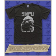 SNFU 1989 Stick Tour Hardcore Punk Band Tshirt