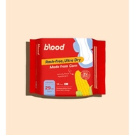 BLOOD SANITARY CORN PAD 29CM {12'S}
