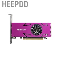 HEEPDD Yeston RX550-4G 4HD GA 4-screen Graphics Card 4GB/128bit/GDDR5 Memory Support Split Screen wi