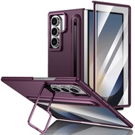 Ốp lưng có giá đỡ ống kính cho Samsung Galaxy Z Fold7 Z Fold 7 Z Fold6 Z Fold 6 Z Fold5 Z Fold4 ZFol