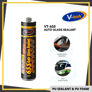 V-TECH VT-655 AUTO GLASS SEALANT 310ML (BLACK)