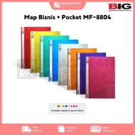 F4 Folio + Pocket Business File Folder BIG MF-8804