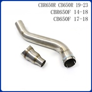 [2025NEW] Suitable for Motorcycle Modification Honda CB650F/R CBR650F/R Stainless Steel Middle Secti