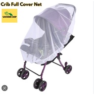 SAVEMORE Shop-Infant Baby Mosquito Net Insect Mesh Cover for Stroller Pushchair Buggy Crib Full Cover Net