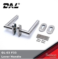 DAL GL-03-F33 Stainless Steel Hollow Lever Door Handle