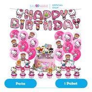Hello Kitty Theme Birthday Decoration Package (PD65)