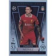 Match Attax 2025 Platinum Pull Limited Cards Darwin Nunez