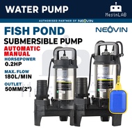 NEOVIN 2" Submersible Water Pump Automatic & Manual Pam Kolam Ikan Fish Pond Sewage Pump