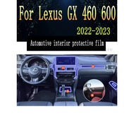 For Lexus GX 460 600 2022 2023 Gearbox Panel Navigation Automotive Interior Screen Protective Film T