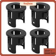 YUJINX 4PCS Parking Assist Sensor Bracket, ABS Black Parking Aid Sensor Trim, Tight 5LS52TZZAA Bumpe
